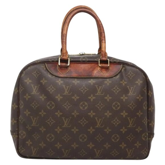 LOUIS VUITTON Monogram Deauville Hand Bag M47270 LV Auth BA4851 - Picture 2 of 16